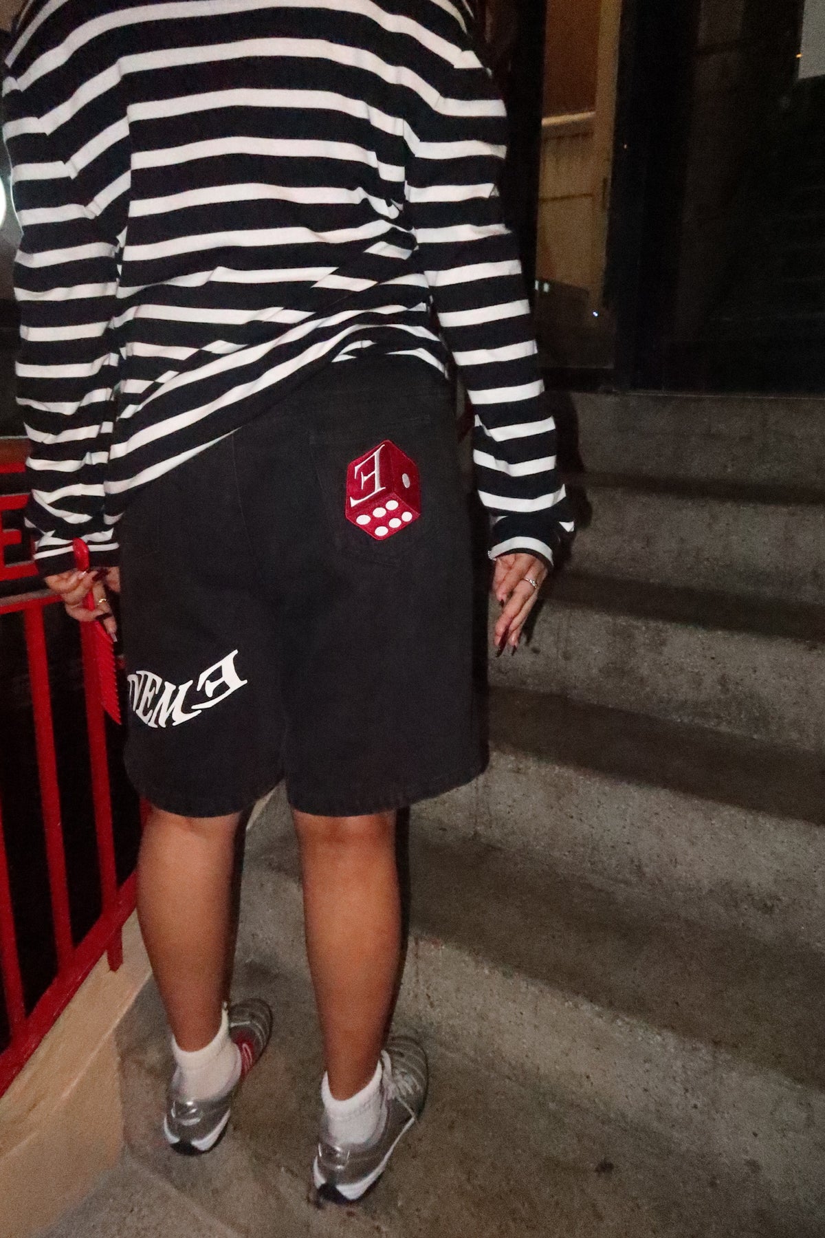 ENEME Apparel "Dice" Denim Shorts